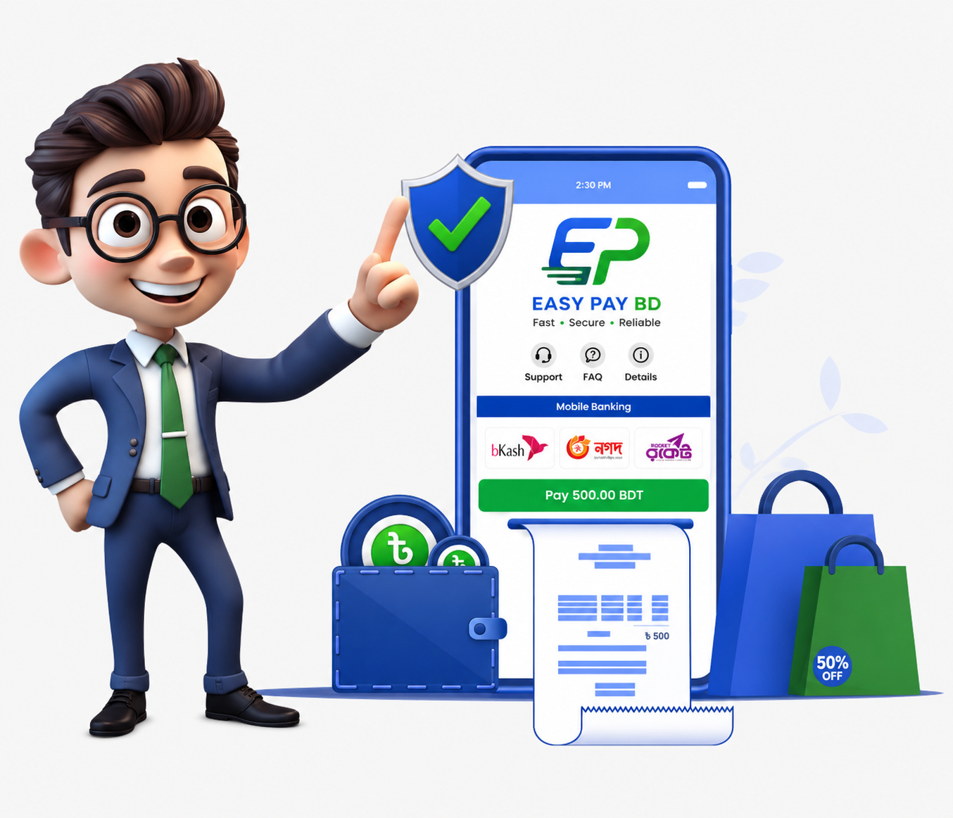 EasyPayBD Hero Image